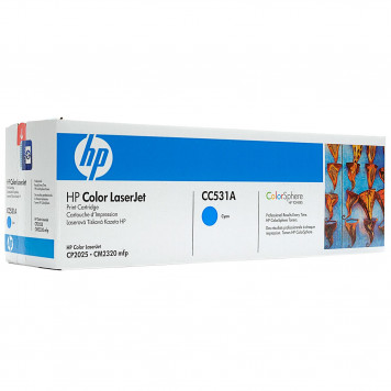 Cartuș compatible HP CB531A Cyan-0