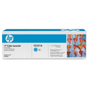 Cartuș compatible HP CC531A Cyan-0