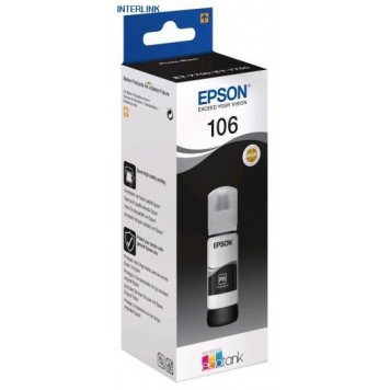 Cerneala originala Epson C13T00R140, 106 EcoTank, Photo Black Cerneala originala Epson C13T00R140, 106 EcoTank, Photo Black-0