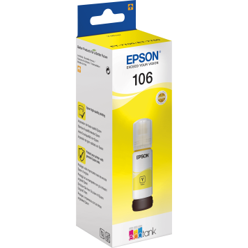 Cerneala originala Epson C13T00R440, 106 EcoTank, Yellow-0