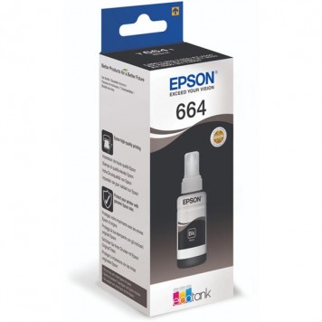 Cerneala originala Epson T66434A, T6641 Black bottle 70ml Cerneala originala Epson T66434A, T6641 Black bottle 70ml-0