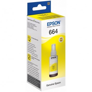 Cerneala originala Epson T66434A, T6644 Yelow bottle 70ml Cerneala originala Epson T66434A, T6644 Yelow bottle 70ml-0