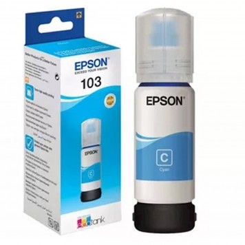 Cerneala originala Epson T00S24A, 103 EcoTank Cyan-0